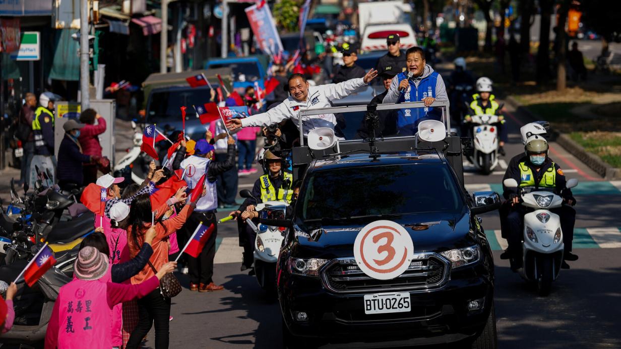 Die ganze Welt blickt auf Taiwan Wahl entscheidet über Verhältnis zu China