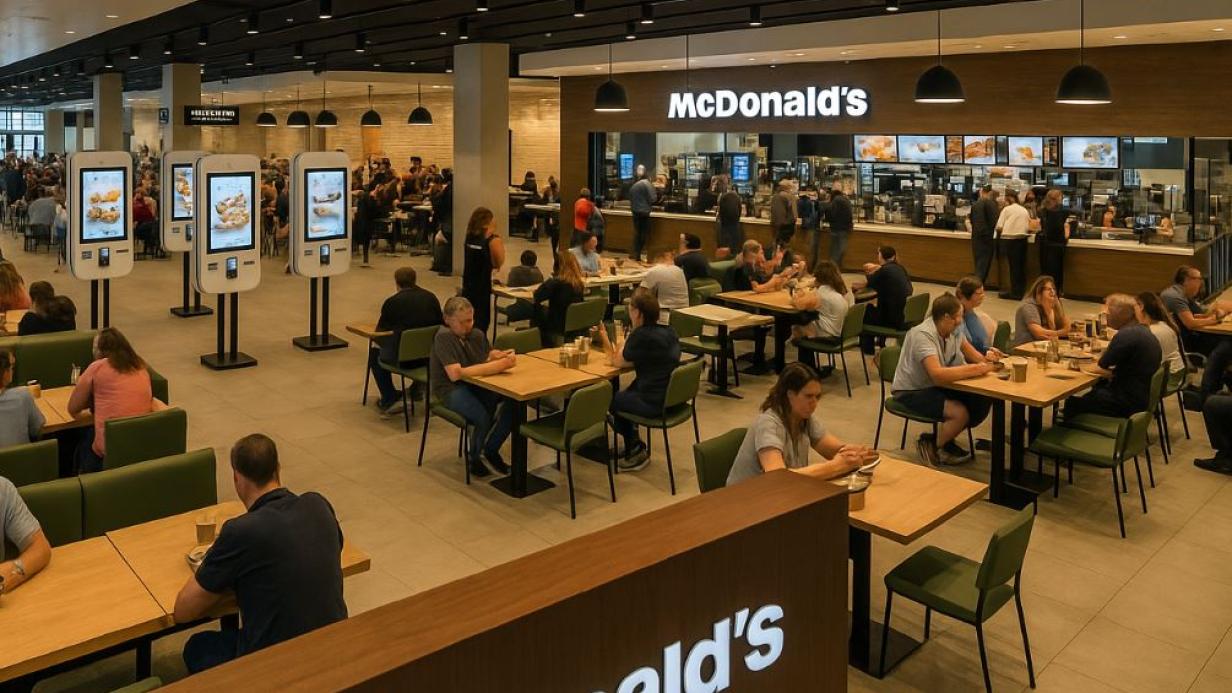 Größter McDonald's Europas eröffnet – aber nicht jeder darf rein | Kurier