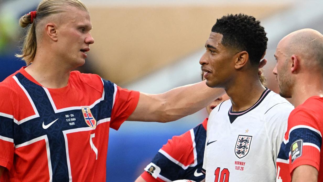 Zwei Bellingham-Tore: England ringt Norwegen mit 2:1 nieder