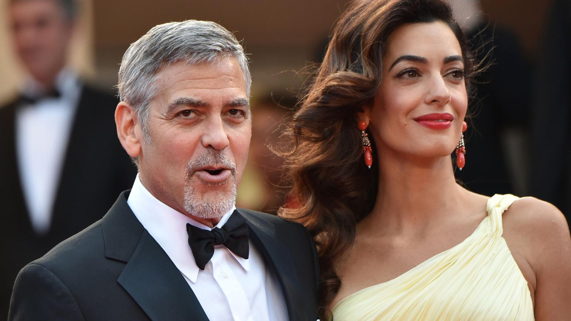 Жена Клуни. Супруга Джорджа Клуни. Джордж Клуни с женой фото. George Clooney and his wife.