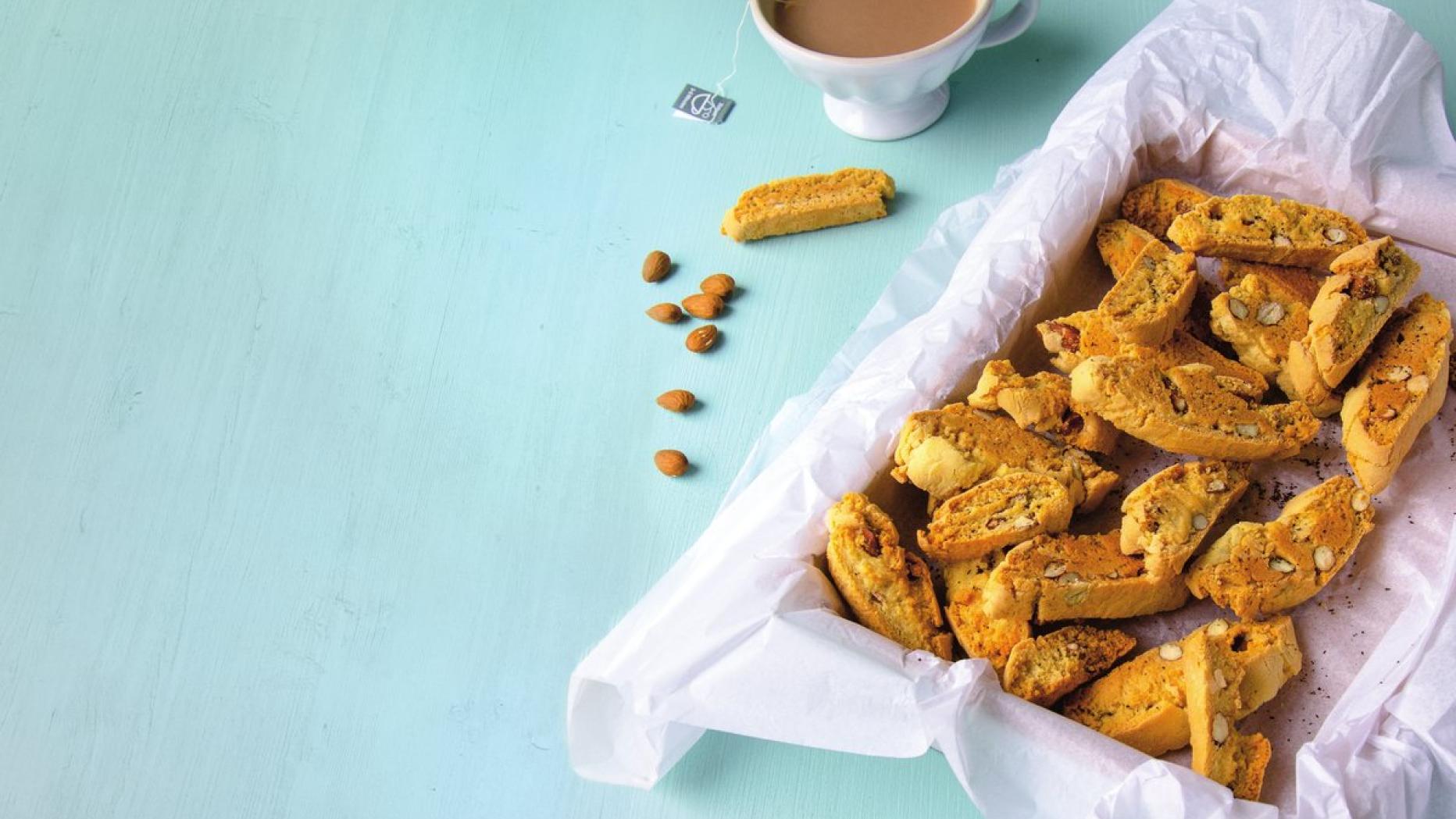 Rezept: Earl Grey Cantuccini mit Mandeln