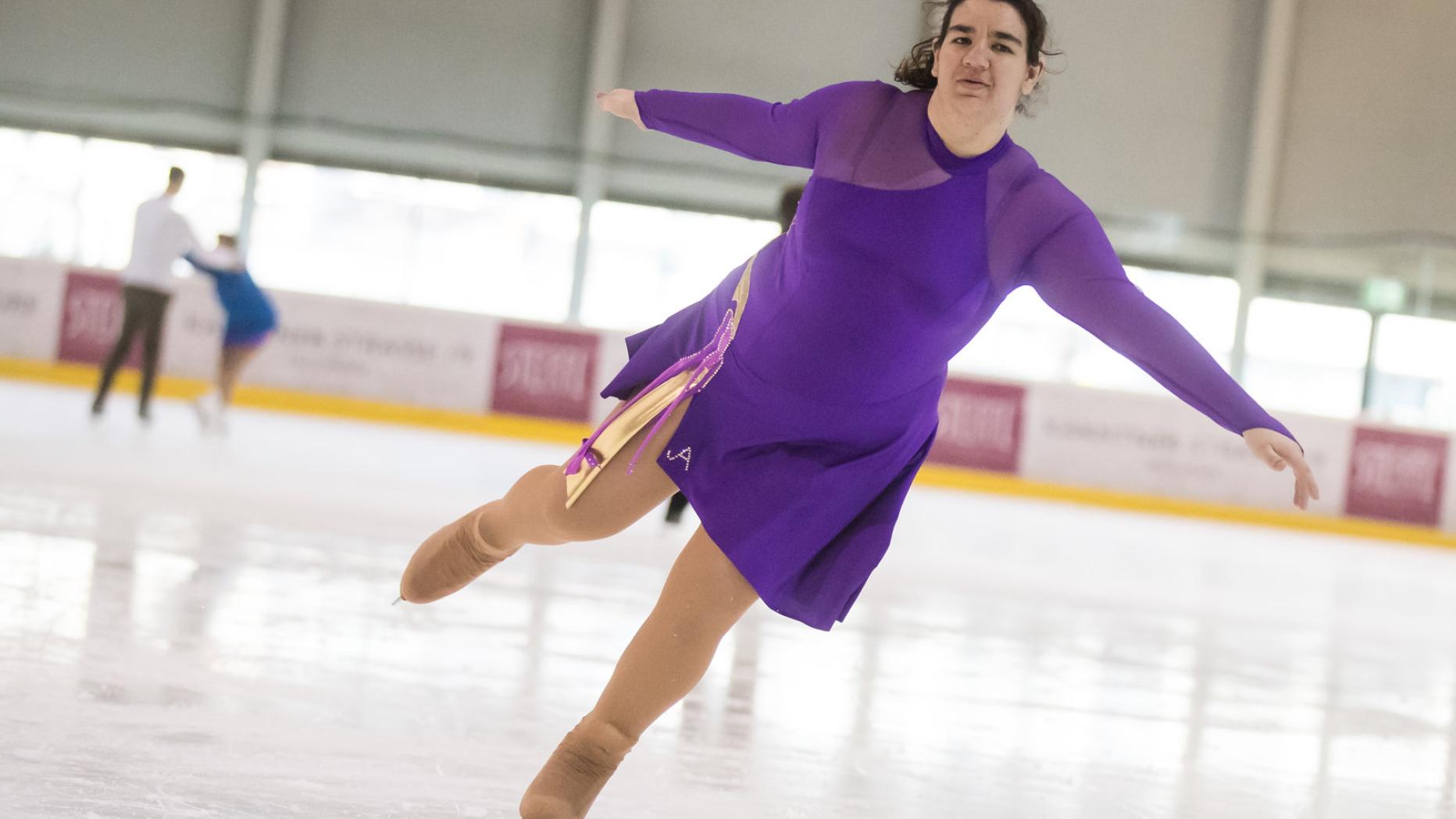 Special Olympics Sie läuft die Kür ihres Lebens