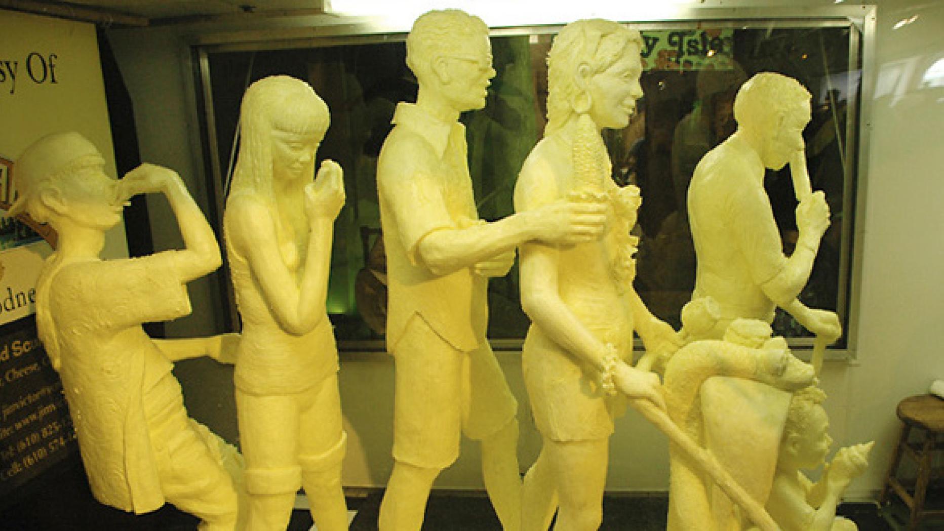 Butter sculpture icarly