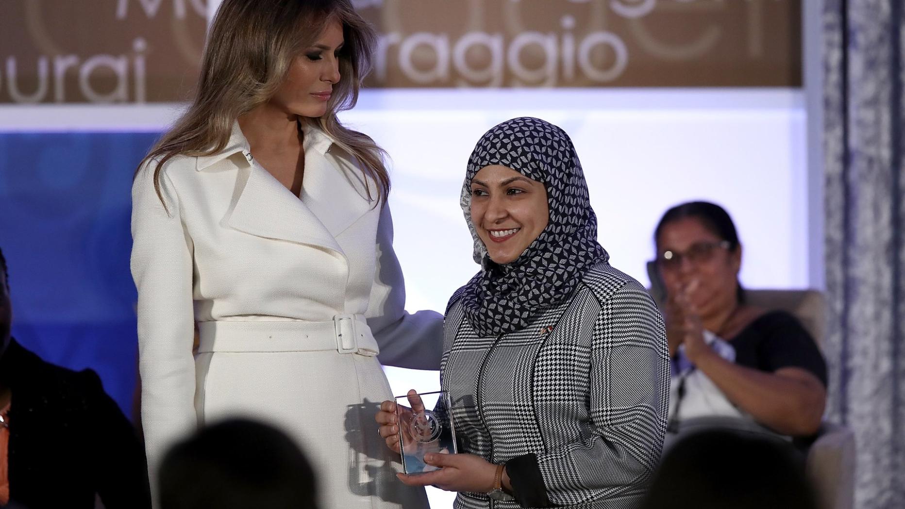 Melania Trump hält Plädoyer für Menschenrechte