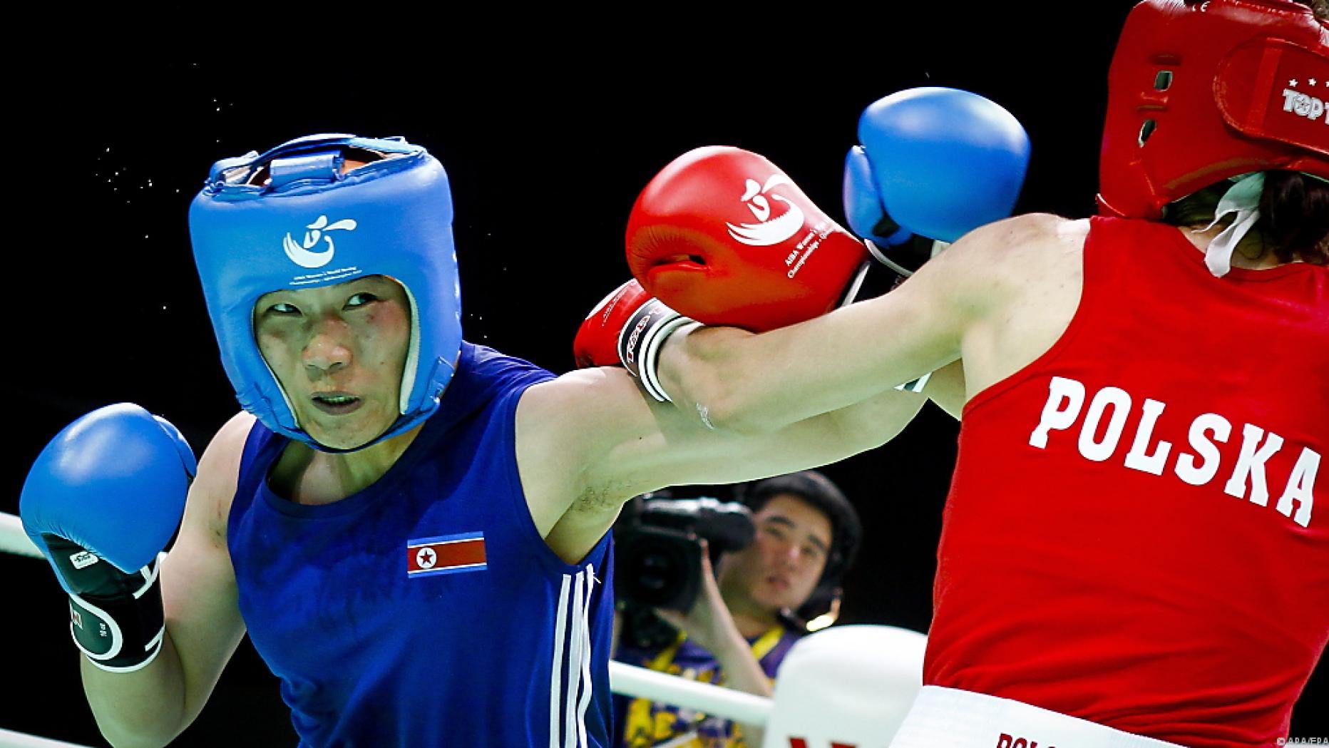 OlympiaPremiere für FrauenBoxen