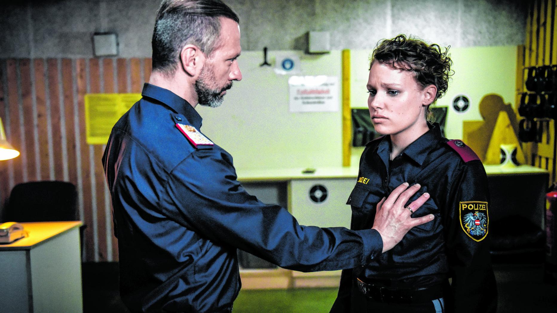 PolizeiProteste gegen den Wiener