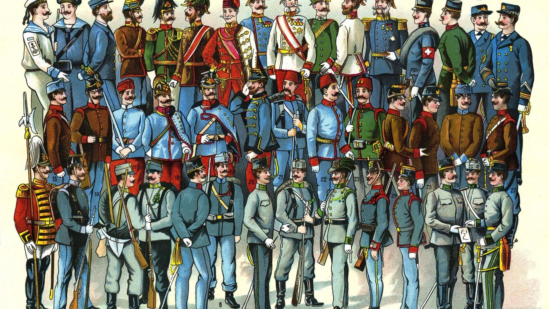 Elf Sprachen Das sprach man in der k. u. k. Armee