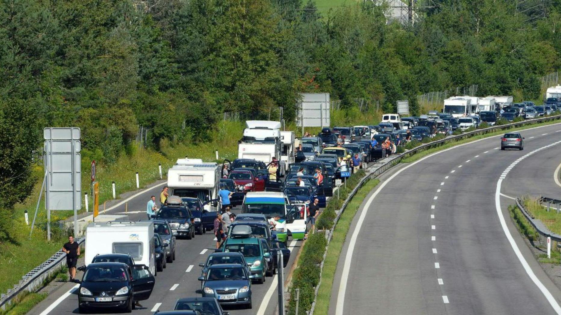 пробки в германии