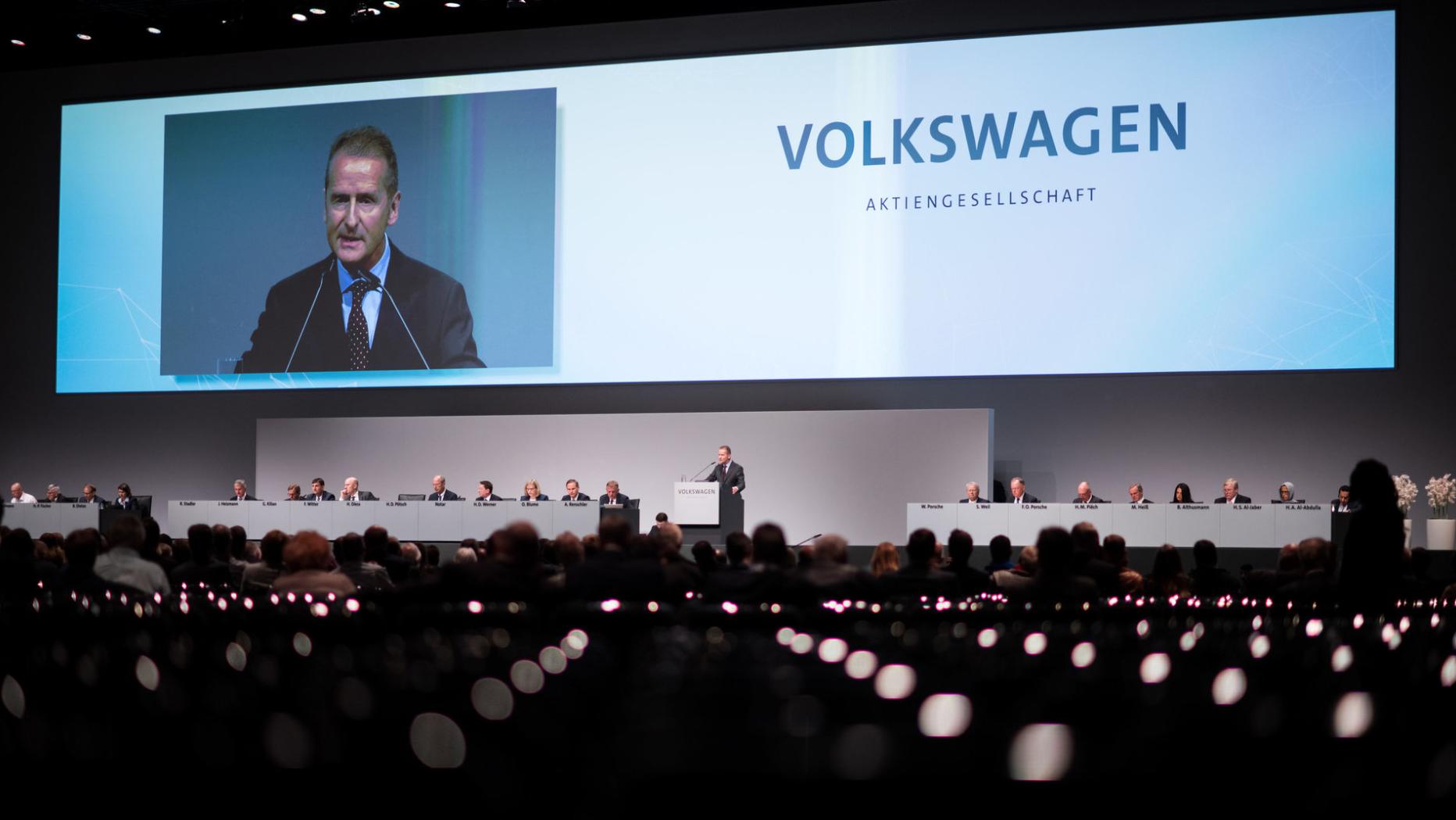 vw anteilseigner stimmen für entlastung von vorstand und aufsichtsrat