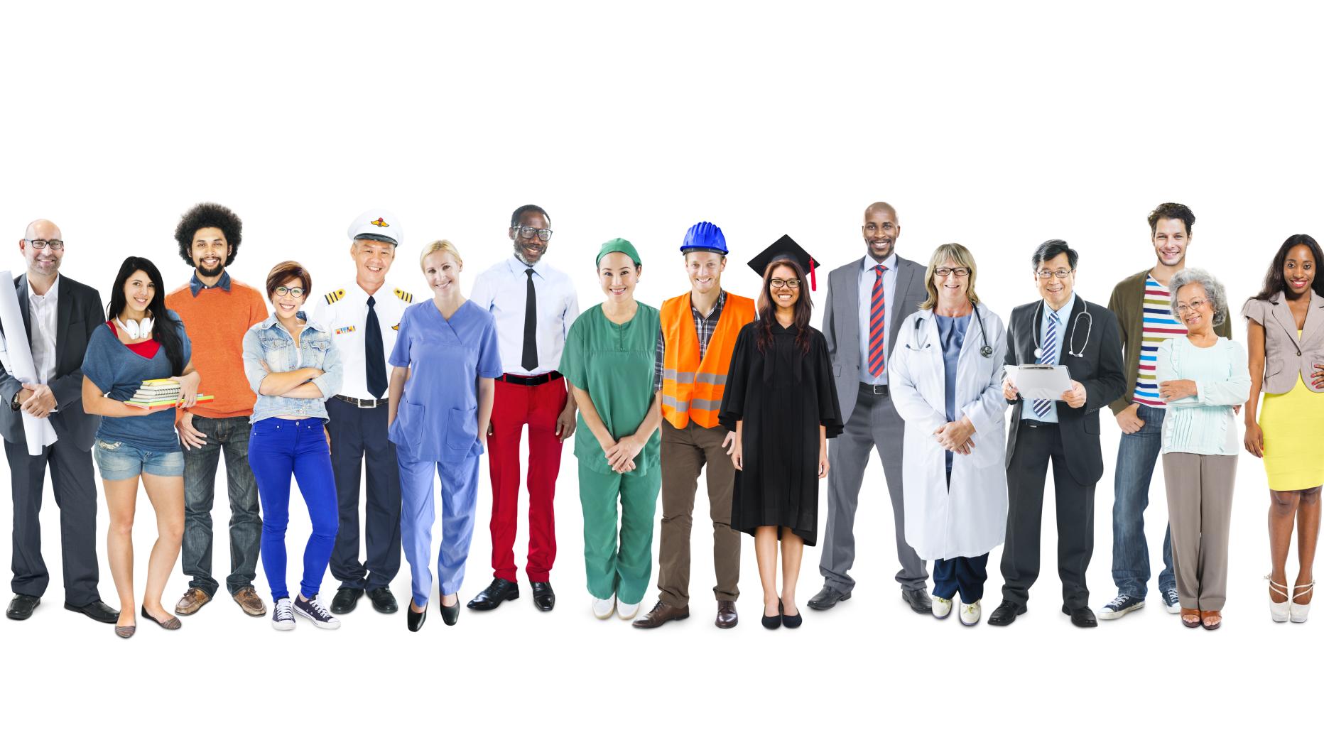 разные профессии. люди разных возрастов. группа людей. разные профессии. человечки разных профессий.