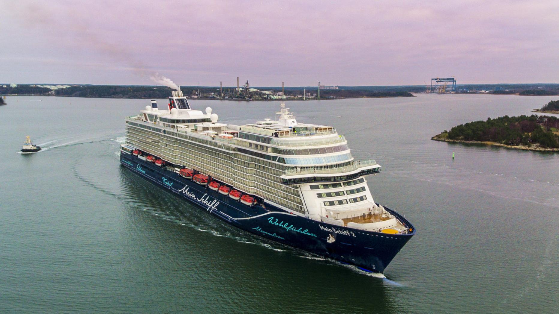 Die Neue Mein Schiff 2 Innovativer Luxus Für Die Meere