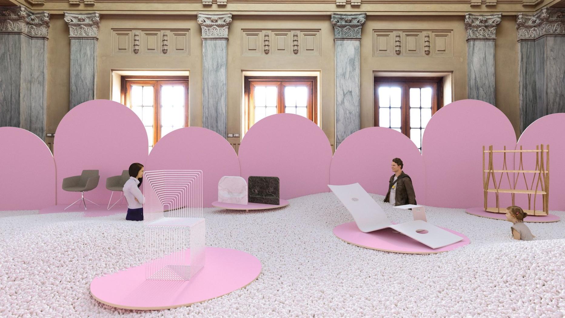 Möbelmesse Mailand Architekten präsentieren ÖsterreichPavillon