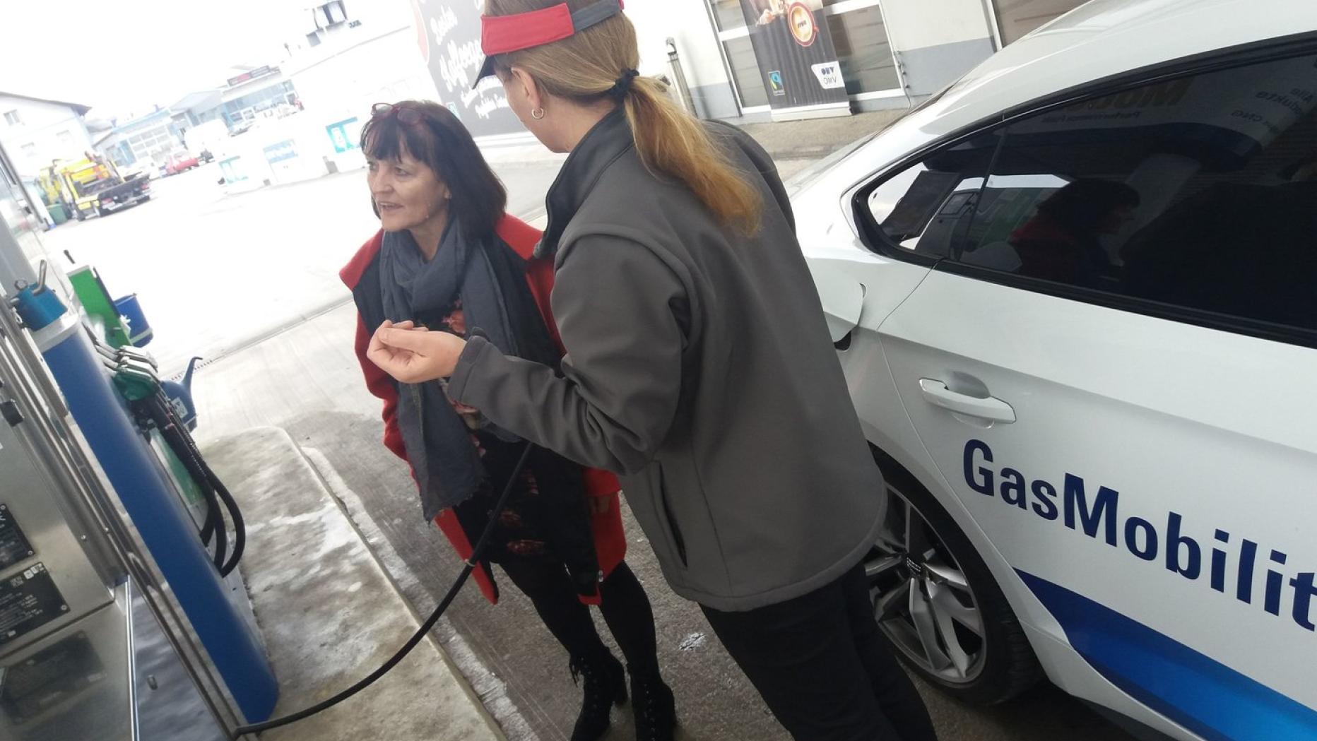 GasAuto Mit Hochdruck unterwegs