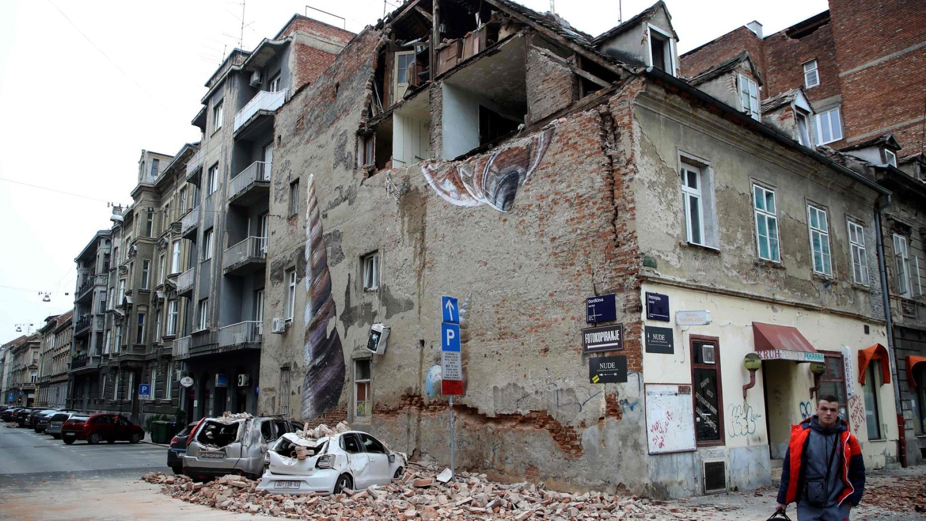 Erdbeben Trifft Kroatien In Corona Zeit Sind In Hausern Nicht Mehr Sicher Kurier At