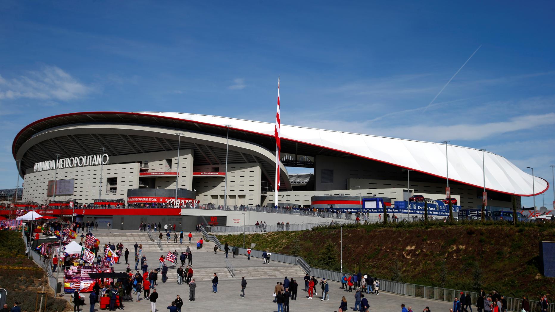 La Liga Atletico Madrid Leiht Stadtrivalen Real Das Stadion Kurier At