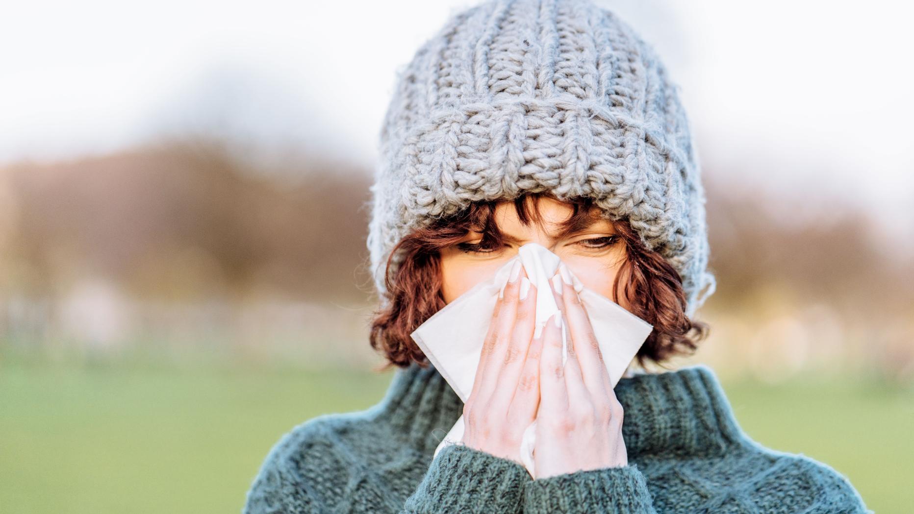 Warum rinnt bei Kälte die Nase, auch wenn man nicht verkühlt ist?