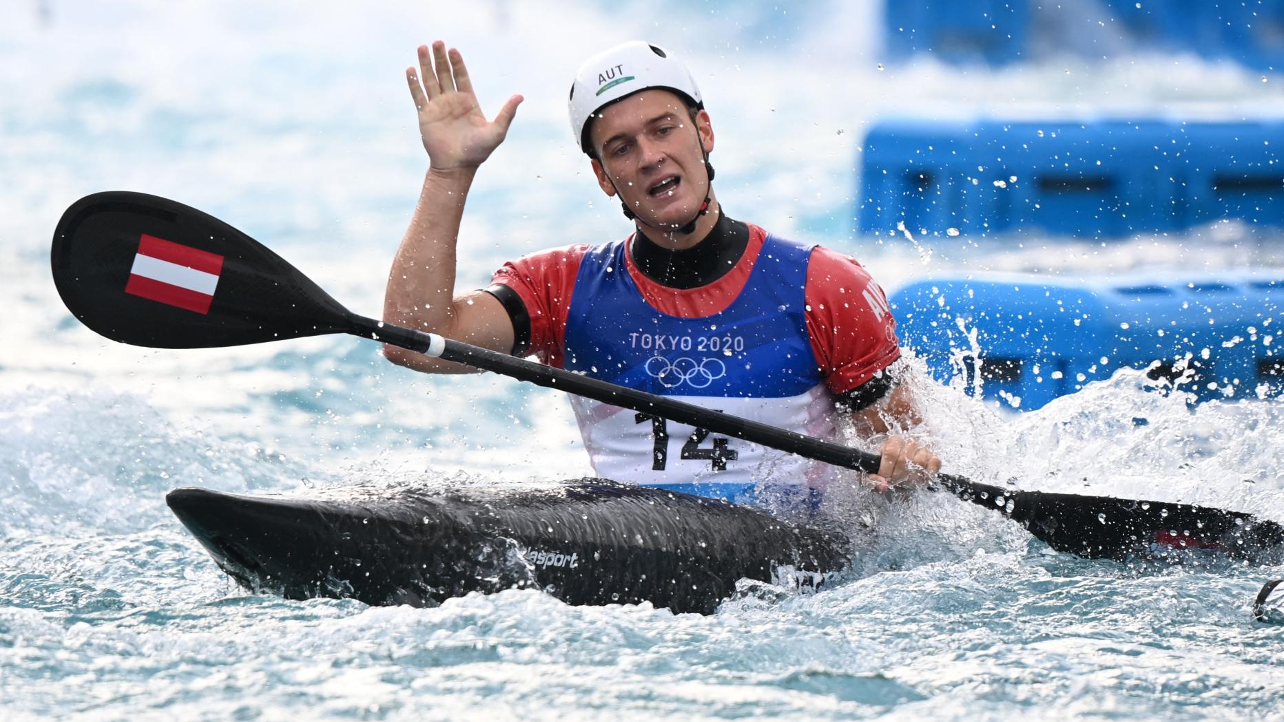 OlympiaMedaille knapp verpasst Oschmautz im KanuSlalom Vierter