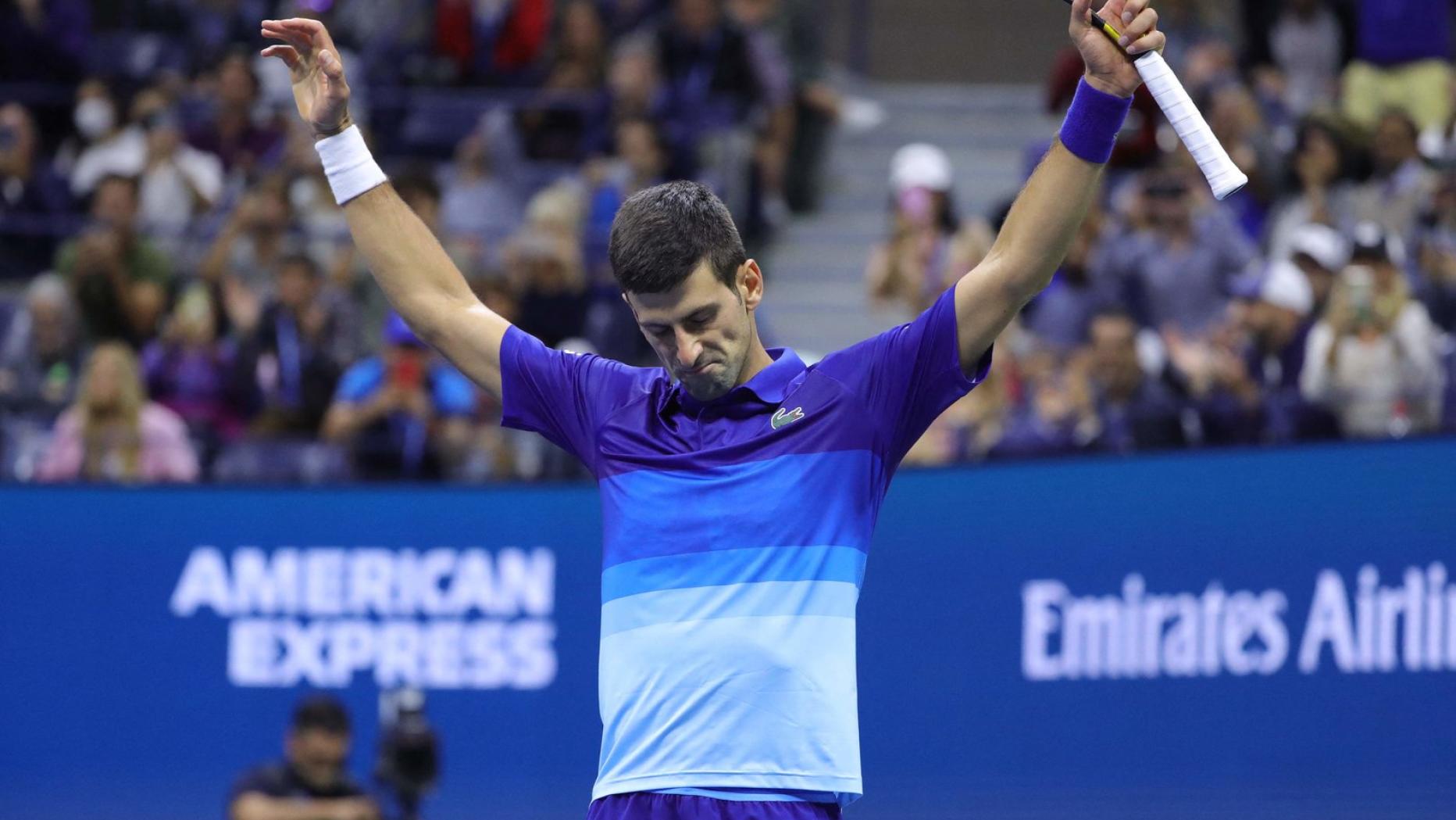 Tennis Djokovic nach Fünf-Satz-Sieg über Zverev im US-Open-Finale kurier.at