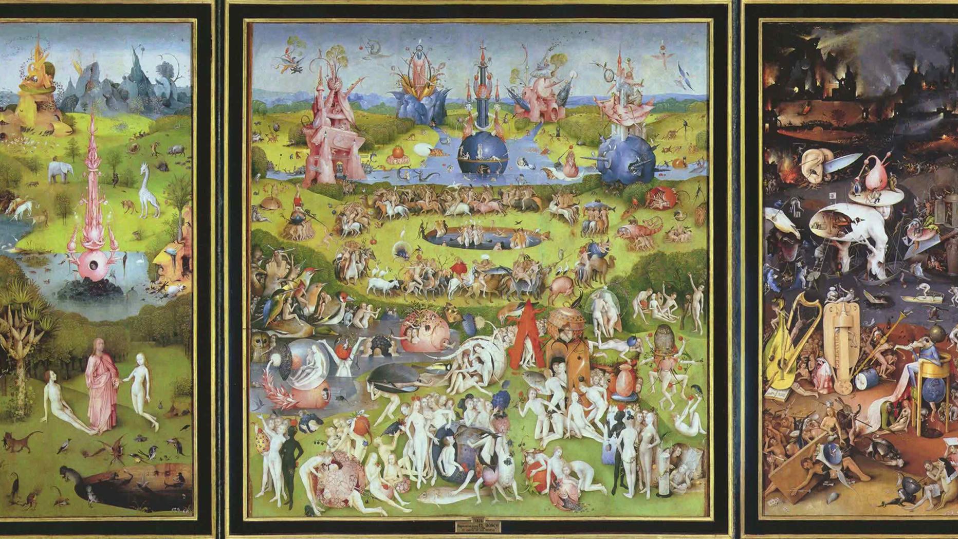 Der Garten Der Lüste Von Hieronymus Bosch 