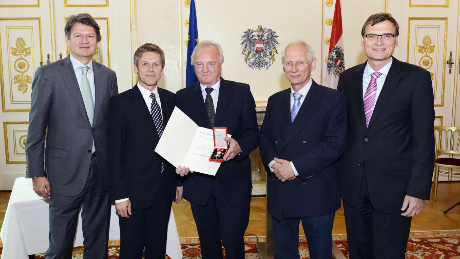 KURIERRedakteur Gerhard Krause geehrt