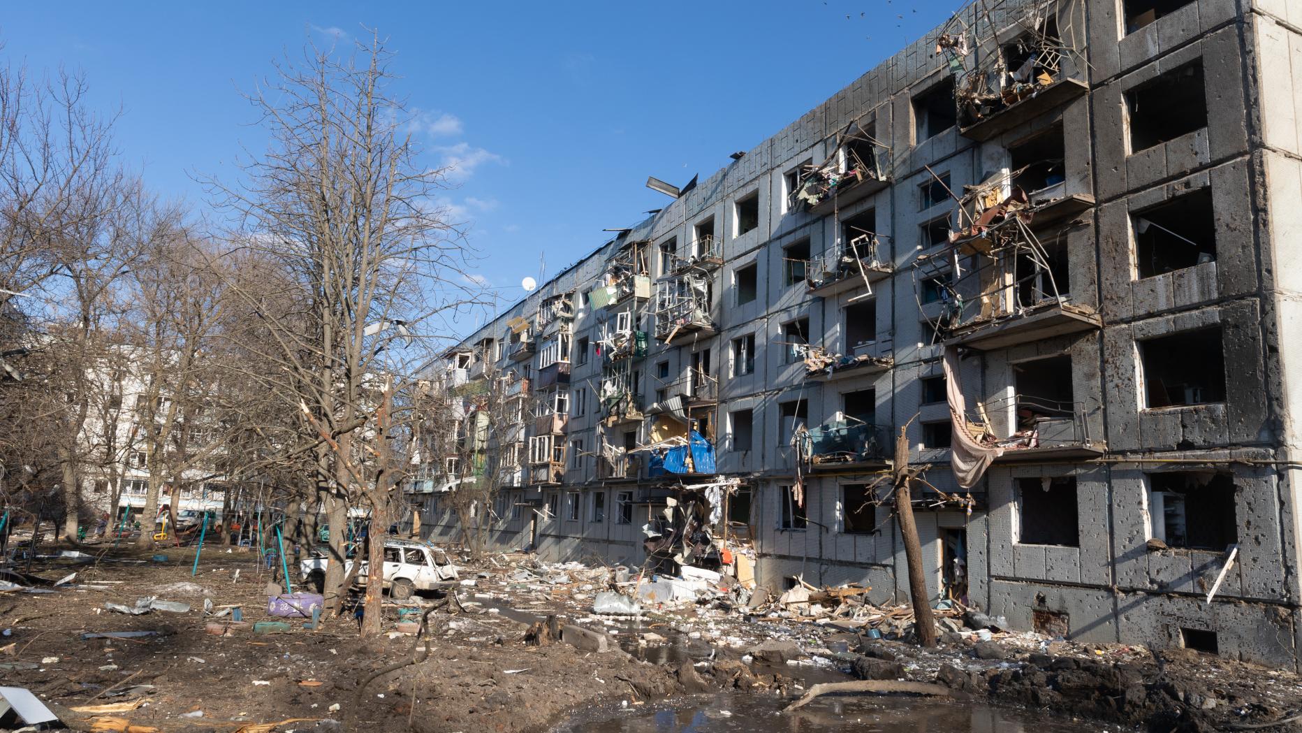 Харьков разрушения