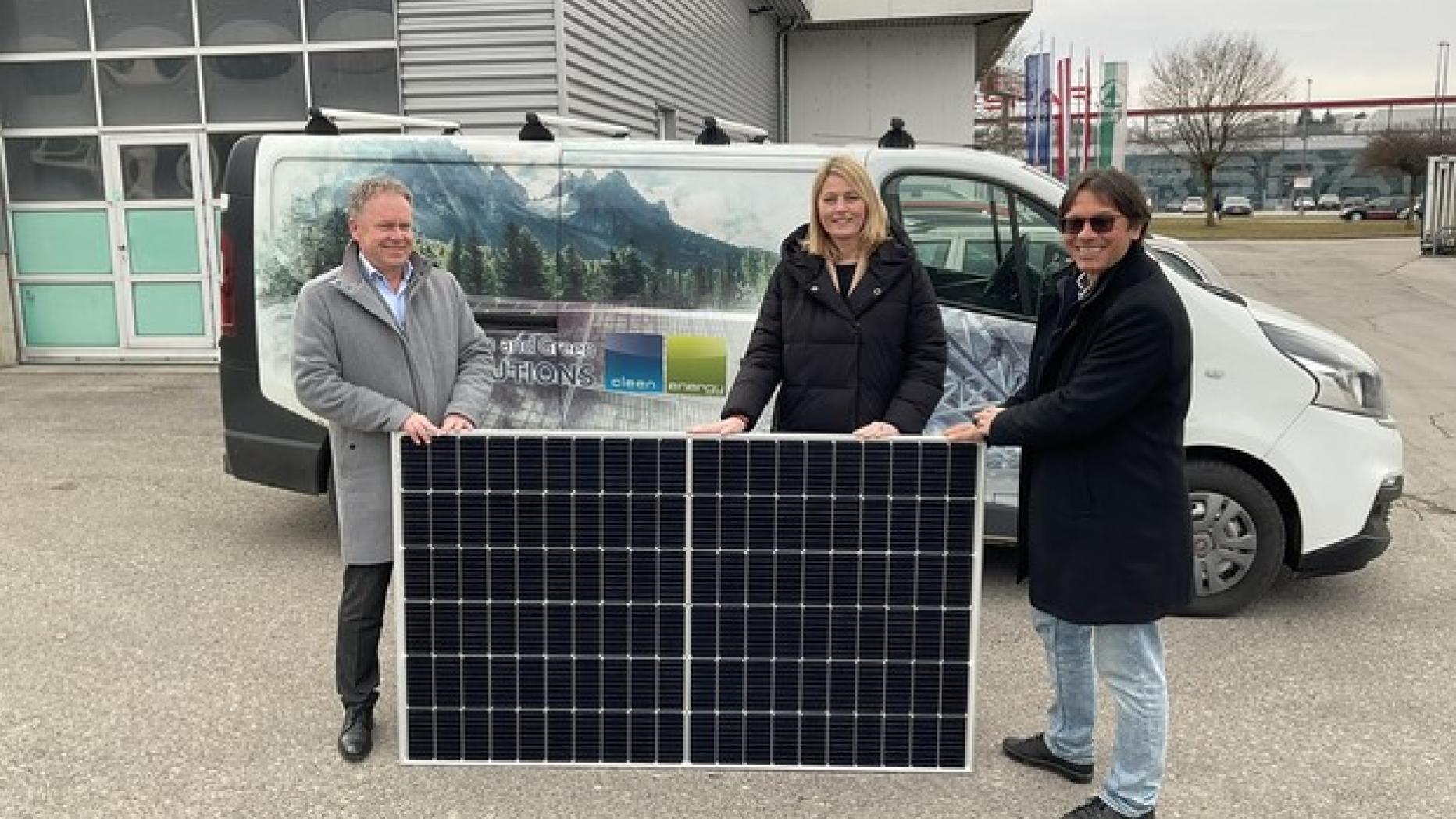 Stadtbetriebe Steyr mit Sonnenkraft Richtung Klimaziele und Blackout