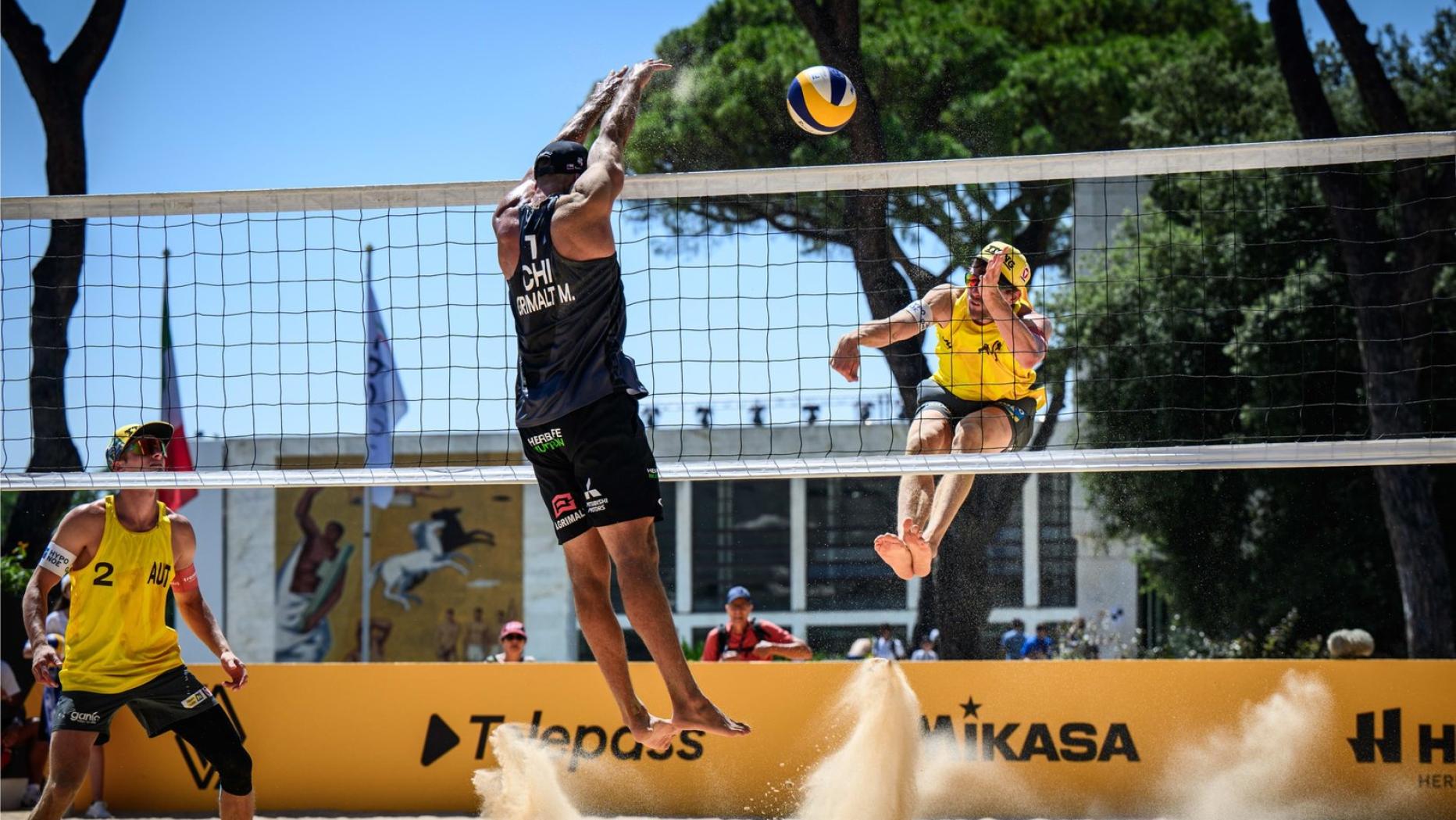 BeachvolleyballWM Seidl und Waller unterlagen den Olympiasiegern