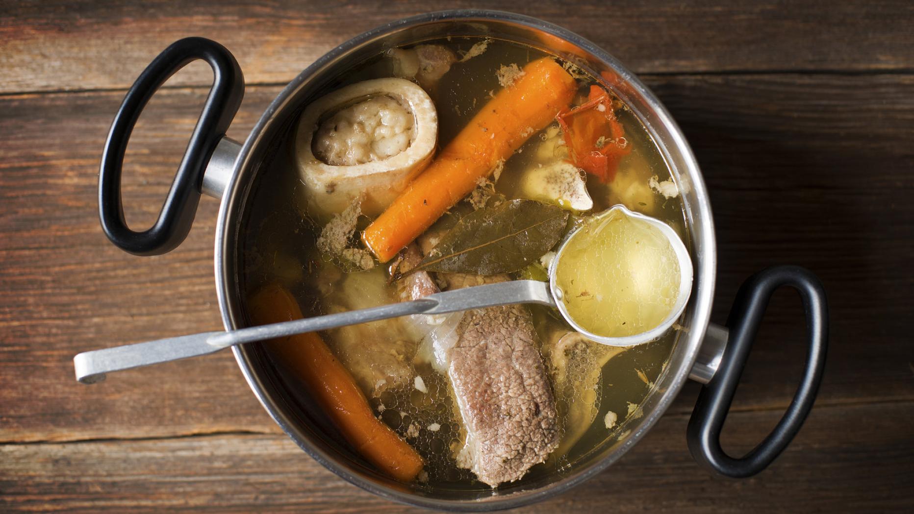 Бульон из мозговых костей. Bone Soup.