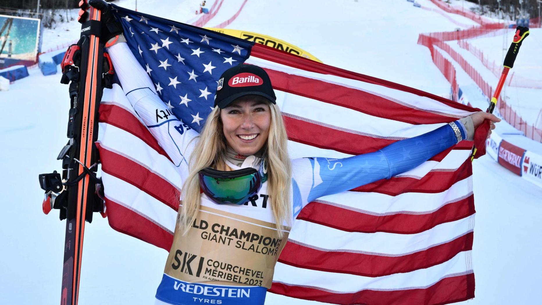 GoldPremiere für SkiStar Mikaela Shiffrin im WMRiesenslalom
