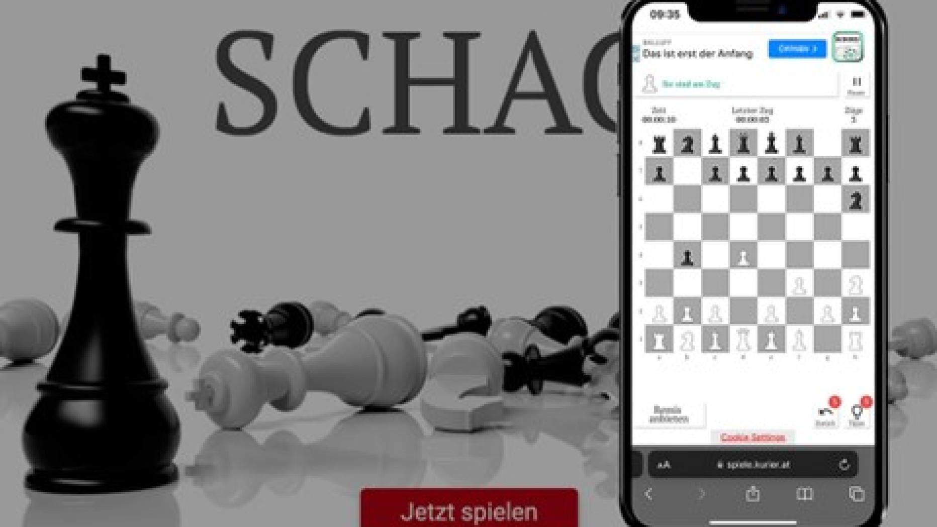 Seit über 1000 Jahren beliebt: Das Strategiespiel Schach begeistert auch  online