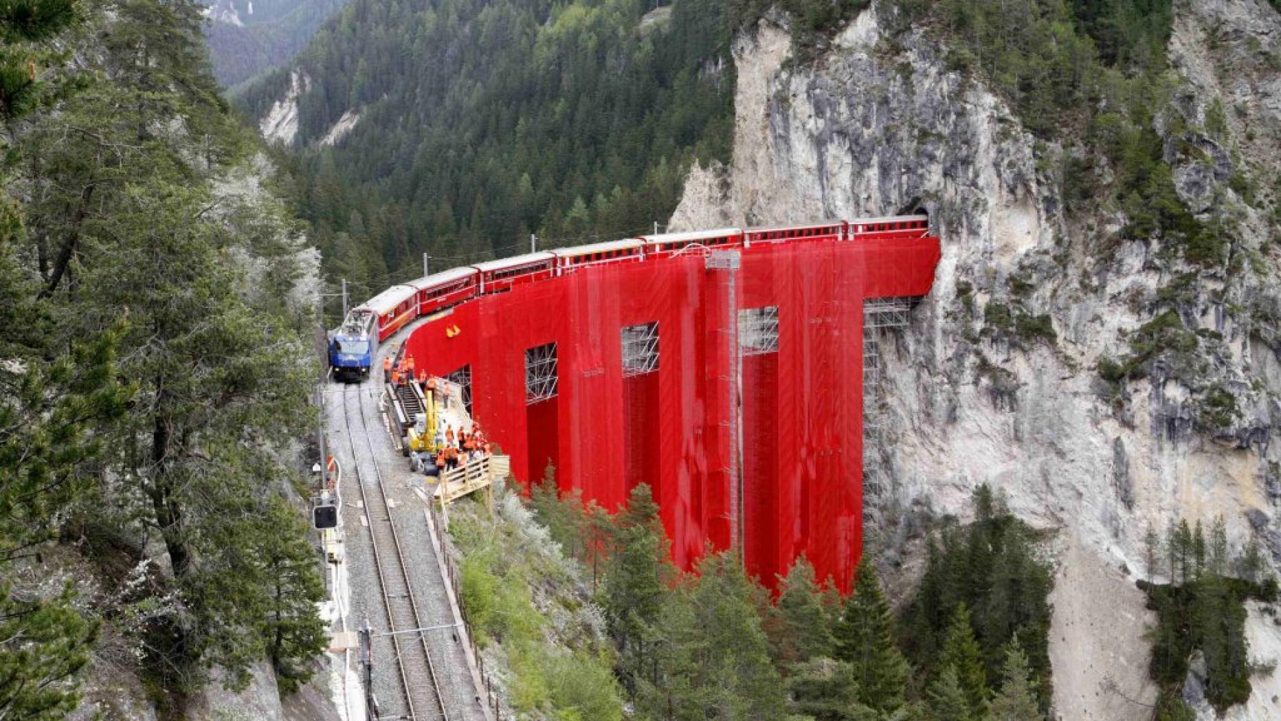 Erstmals Bahnstrecke auf Street View
