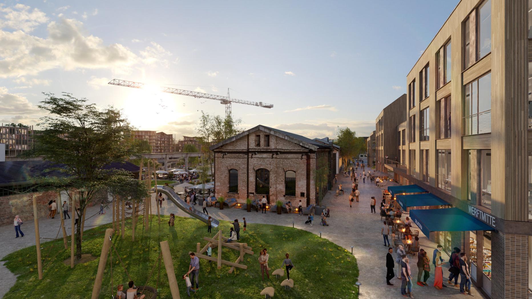 SignaPläne für die Werft Das Leben spielt sich vor der Haustüre ab