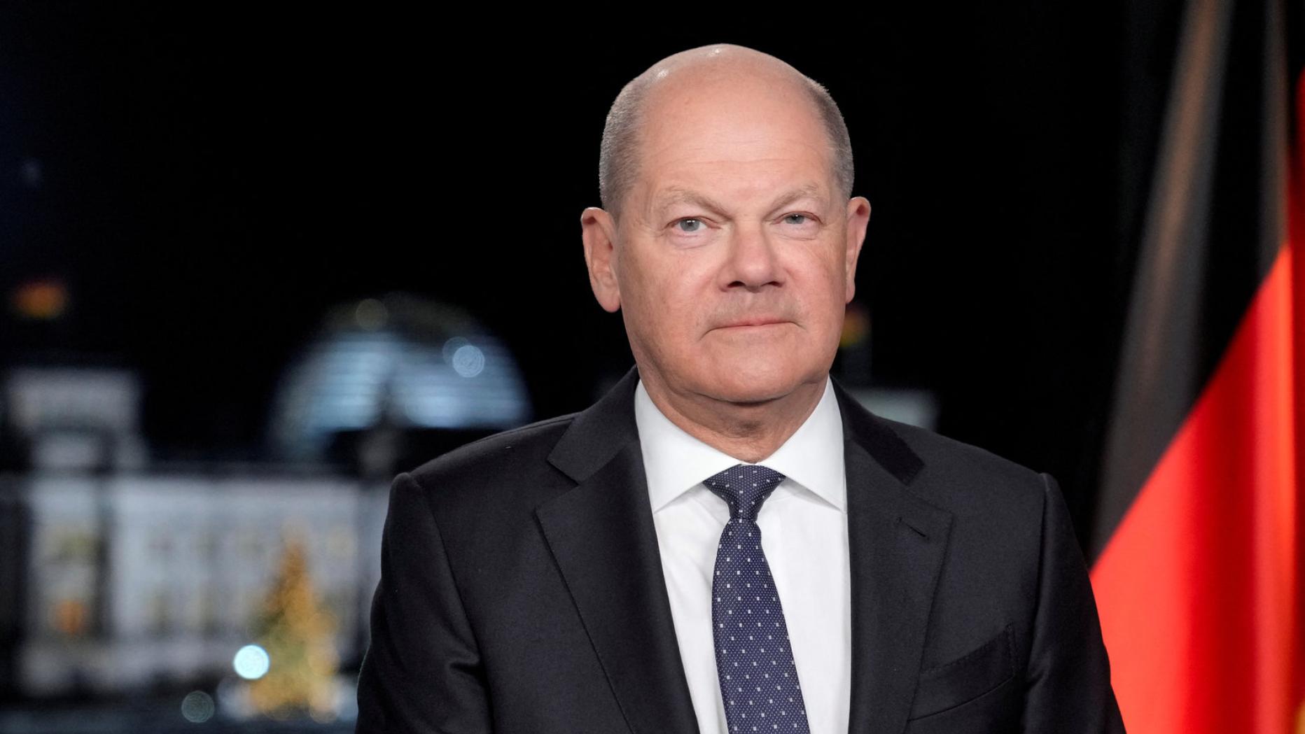 Deutscher Kanzler Scholz: "Kommen auch mit Gegenwind zurecht"