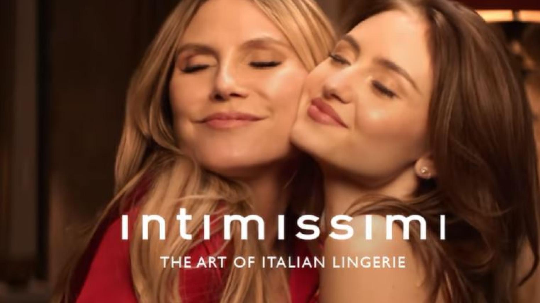 Weihnachtliche Dessous: Leni und Heidi Klum ernten erneut Kritik | Kurier