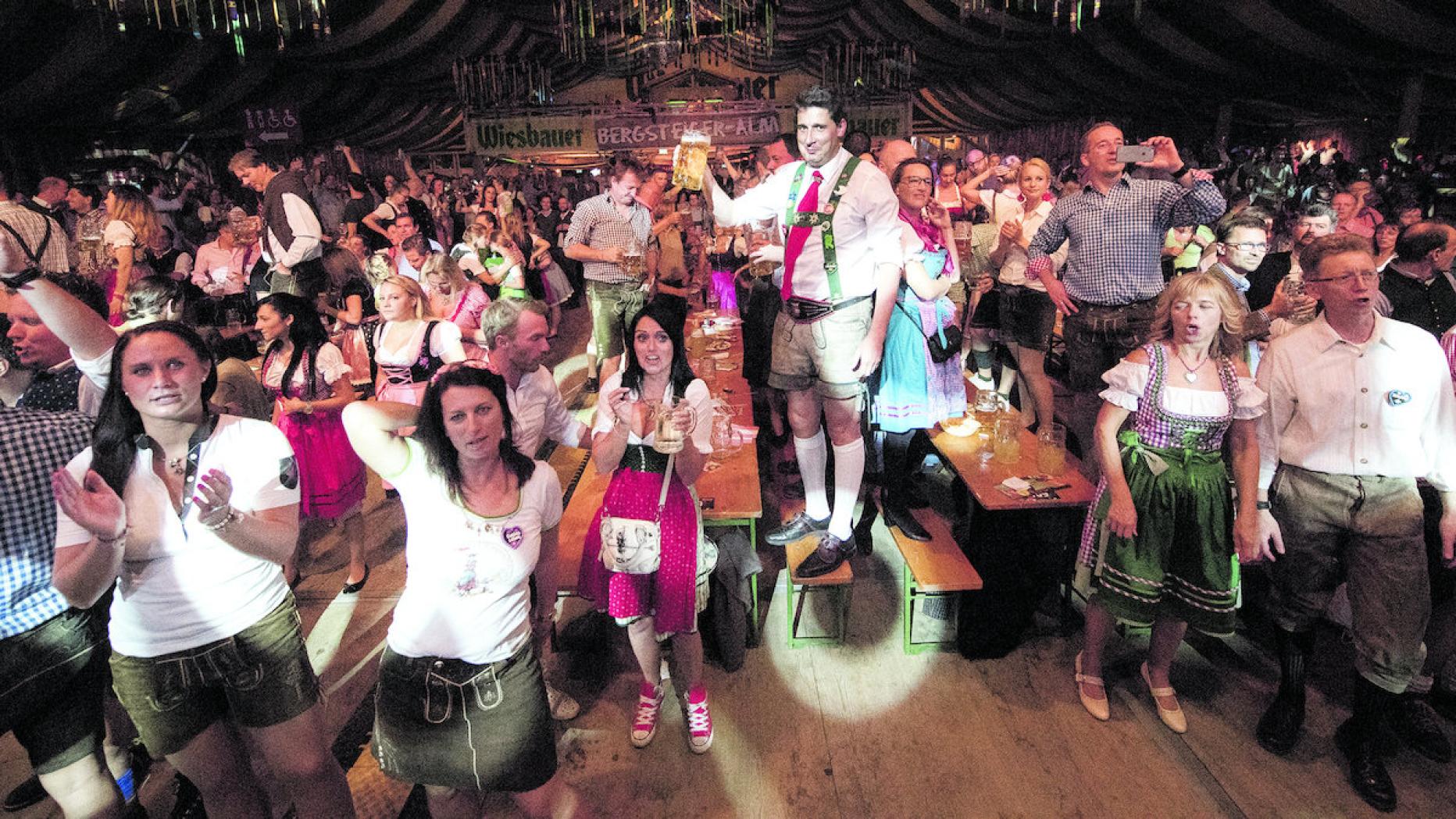 Spaß in der Lederhose