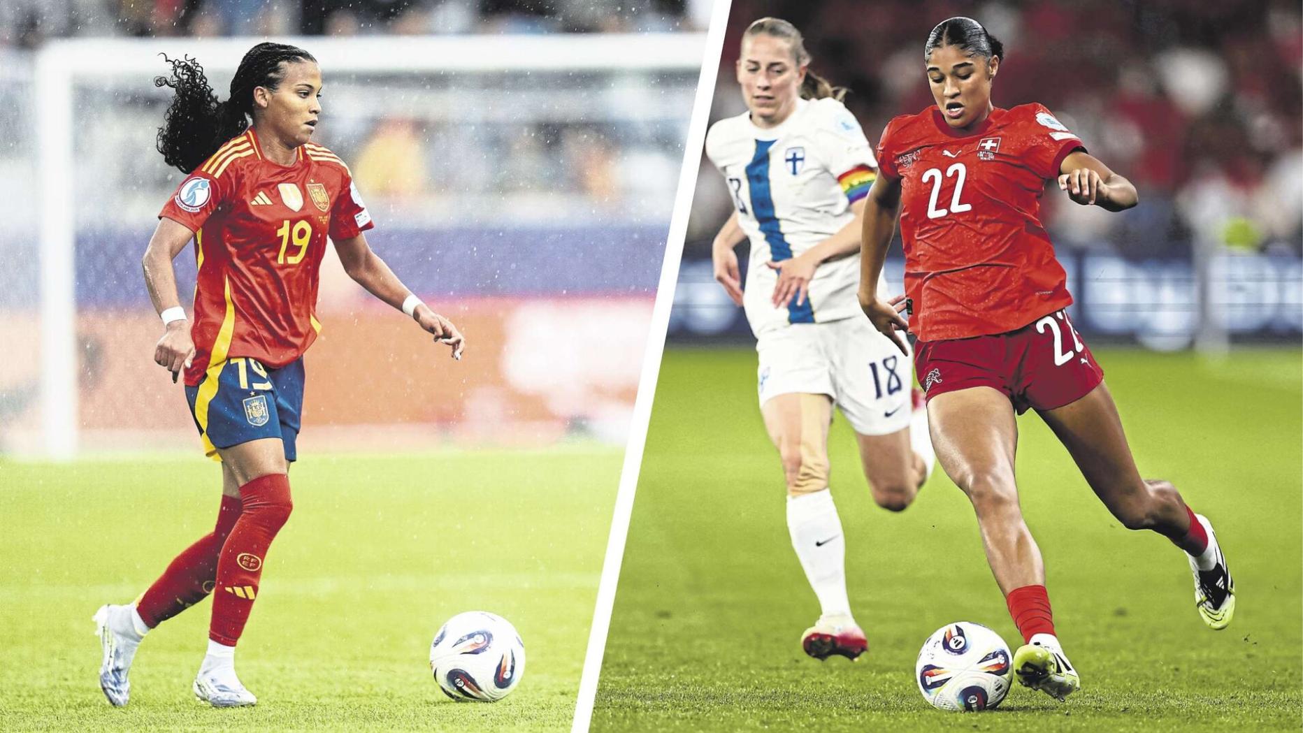 EM-Viertelfinale Schweiz gegen Spanien: Das Duell der Teenager | Kurier