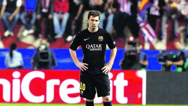 In Barcelona ist vom &quot;missing Messi&quot; (vermissten Messi) die Rede.