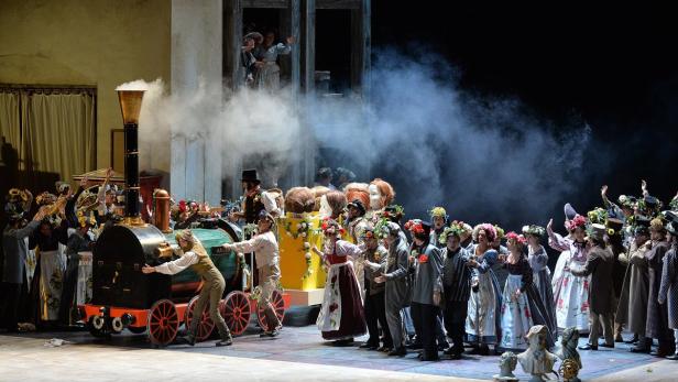SALZBURGER FESTSPIELE 2013: FOTOPROBE "DIE MEISTER