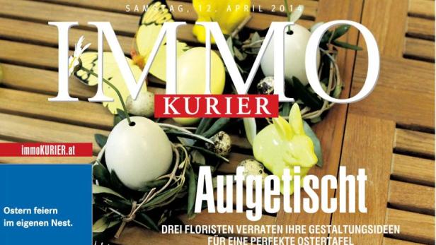 Diesen Samstag in der IMMO-Ausgabe