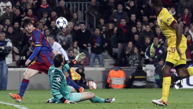 Messis Treffer aus dem Champions-League-Match gegen Arsenal kann man sich nicht oft genug anschauen. Kandidaten für das Tor des Jahres