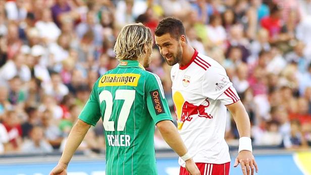 Nullnummer: Rapid war beim Hinspiel in Salzburg die eindeutig bessere Mannschaft, das Spiel endete aber 0:0. Die Statistik macht Salzburg mehr Mut als Rapid