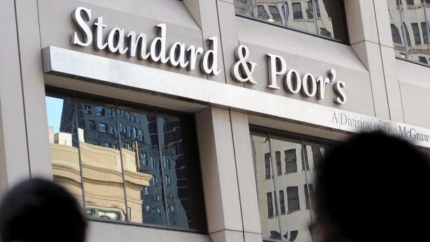 Das Gebäude von Standard & Poor's, einer Abteilung von McGraw-Hill, ist zu sehen.