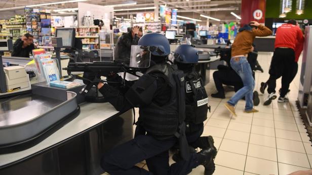 Anti-Terror-Übung in Frankreich