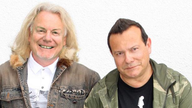 Sänger Freddy Gigele (links) und Gitarrist Klaus Schubert: Reunion nach 30 Jahren.