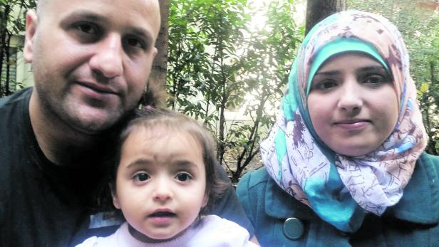 Nadia und Ahmad O. flüchteten mit Rawa aus Aleppo