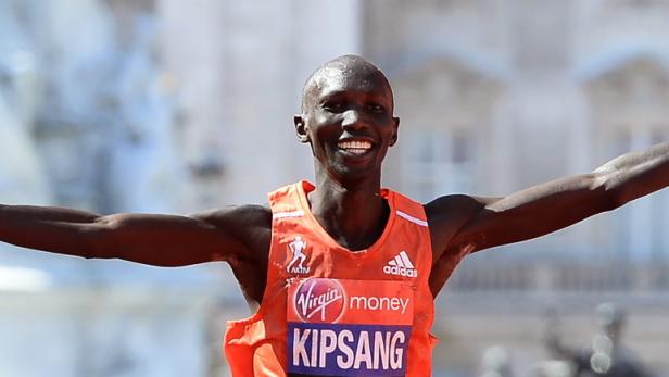 Wilson Kipsang gewann den herausragend besetzten Marathon in London.