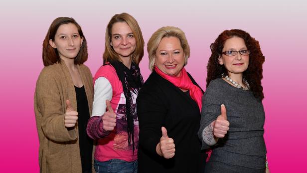 Voller Einsatz für die Neos: Szecsenyi, Ehnert, Sobotka, Prehofer