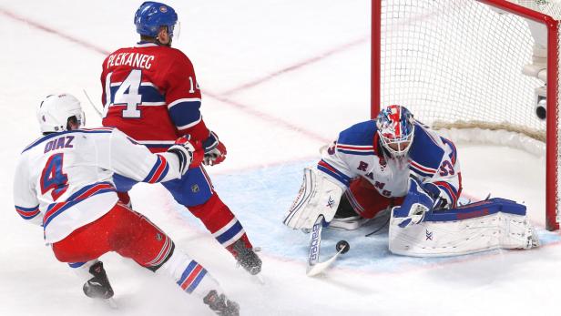 Am 12. April trennten sich die Montreal Canadiens und die New York Rangers mit einem 1:0.