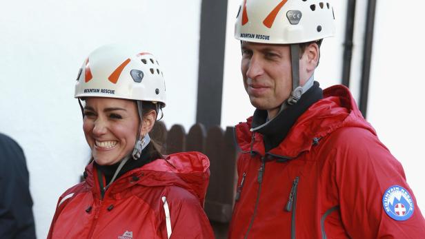 Kate & William haben ihre Hetz beim Klettern