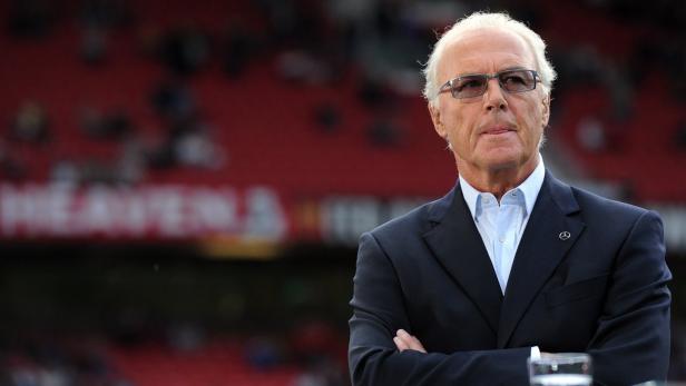Franz Beckenbauer wird heute wieder als TV-Experte im Einsatz sein.